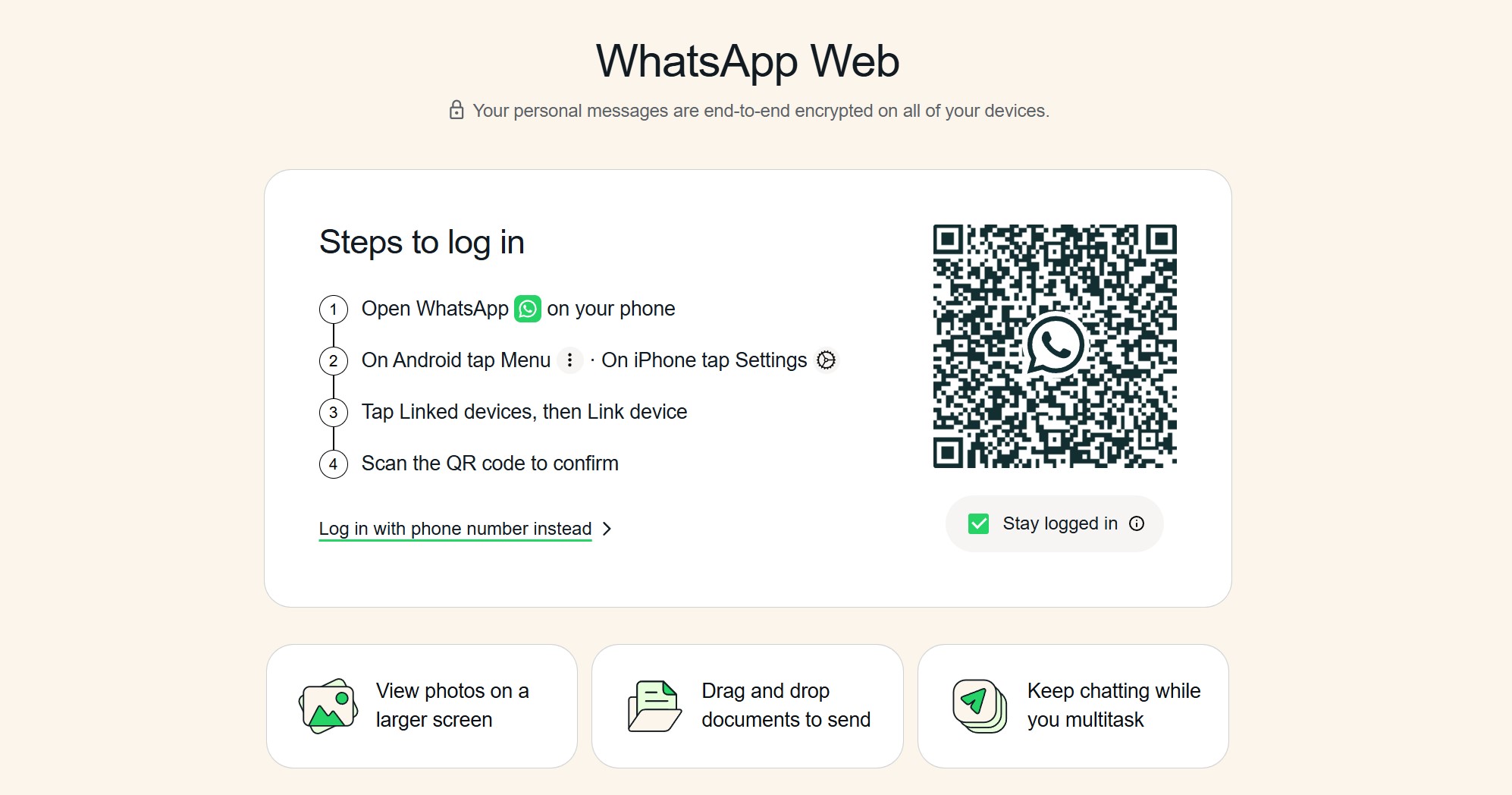 WhatsApp Web Login – So funktioniert der Zugang im Browser